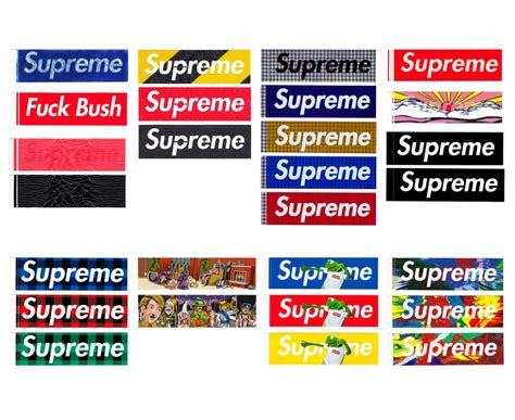 Every Single Supreme Box Logo 